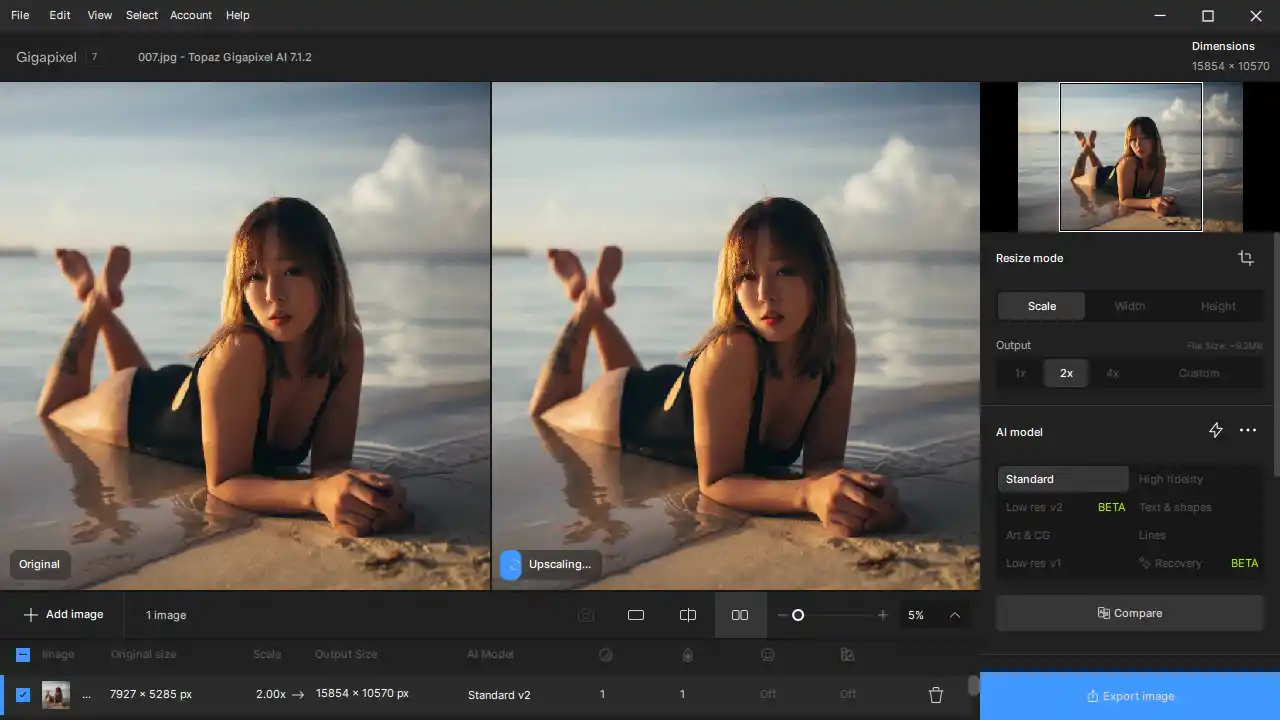 Ai图像放大Topaz Gigapixel v1.3.4高级版-科技美南博客